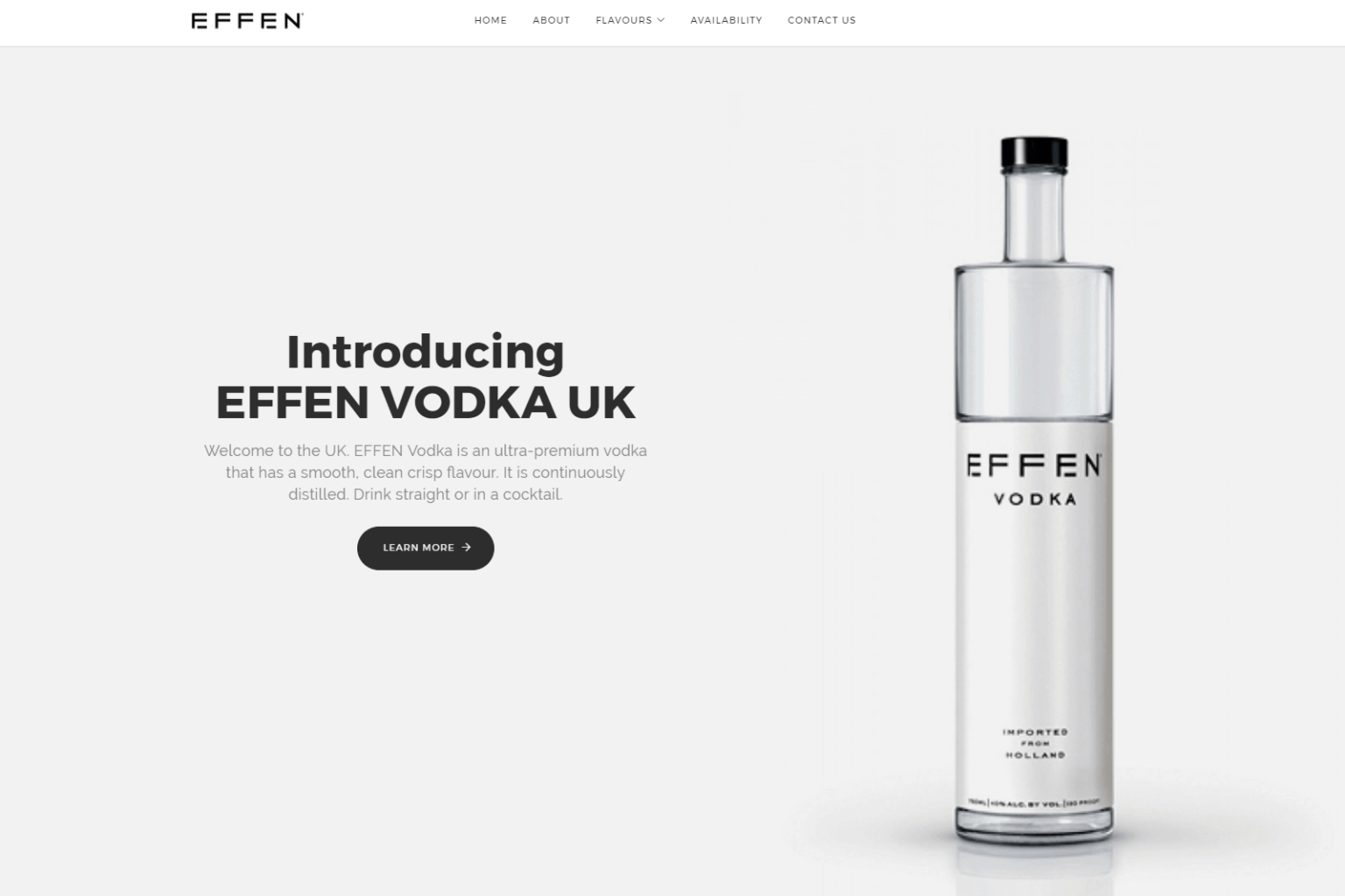EFFEN Vodka LA5 Digital
